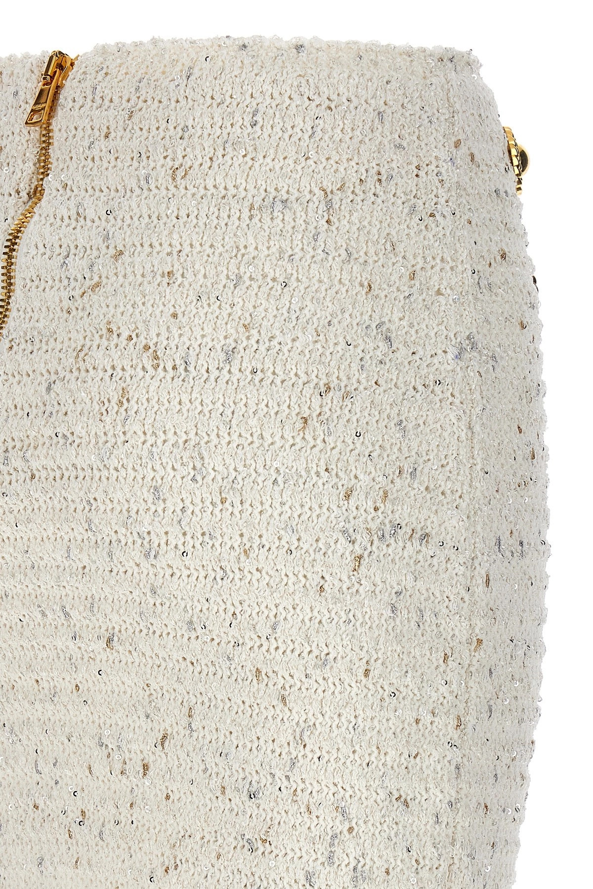 'Fringed Tweed' skirt - 5