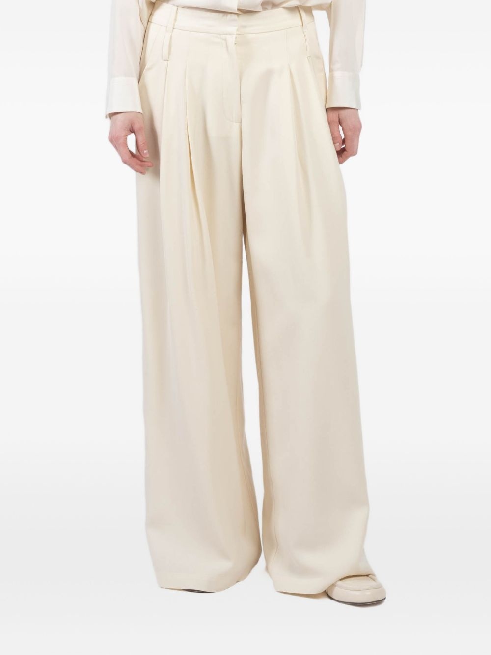 pleated trousers - 4