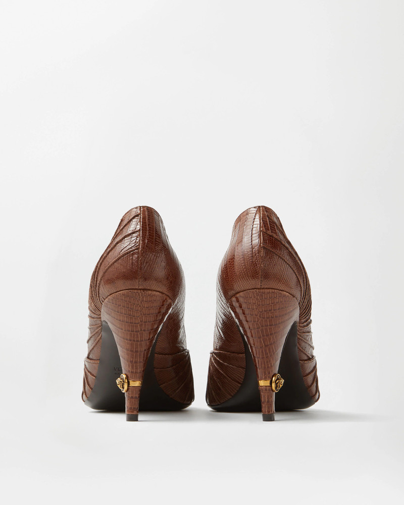 Gianni Leather Pumps 90 mm 4