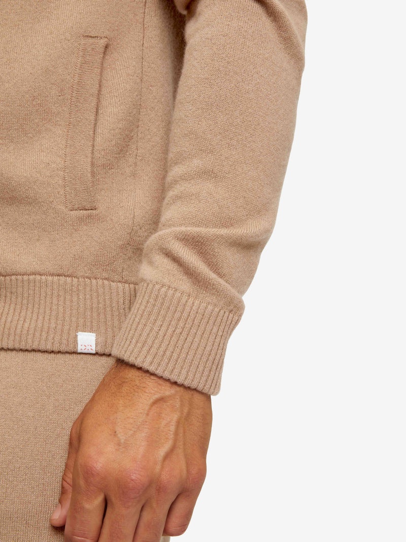 Men's Hoodie Finley Cashmere Camel - 7