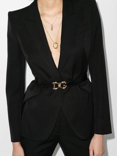 Dolce & Gabbana baroque DG logo belt outlook