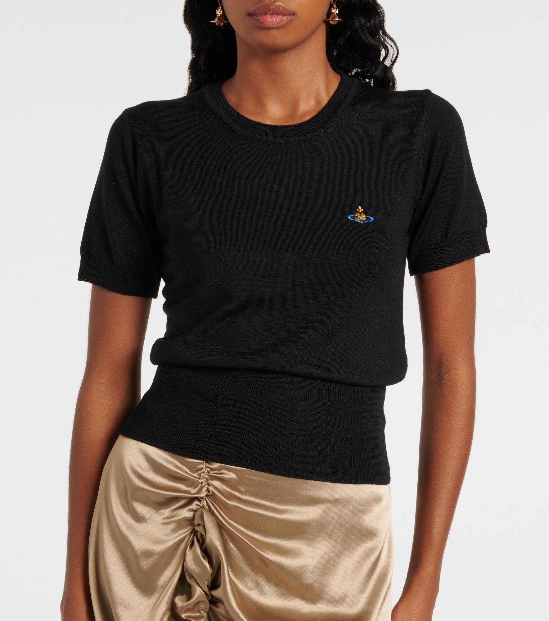 Bea wool and silk top - 5