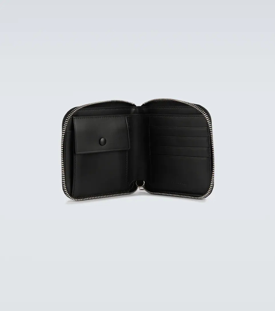 Zipped leather wallet - 2