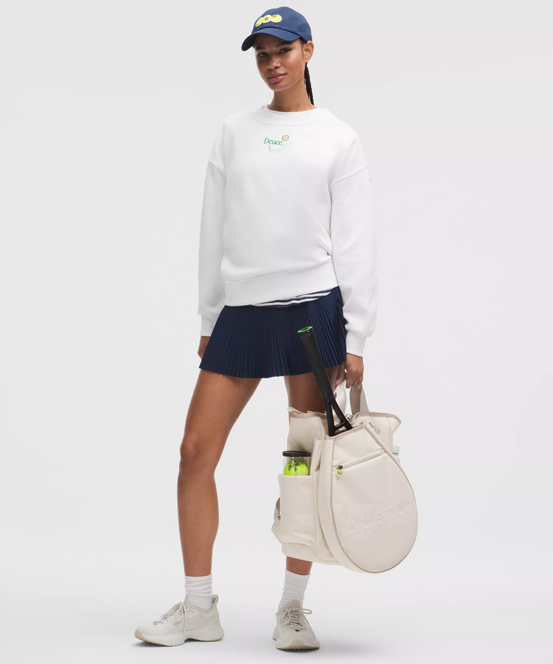 lululemon Perfectly Oversized Fleece Crew *Tennis Graphic outlook
