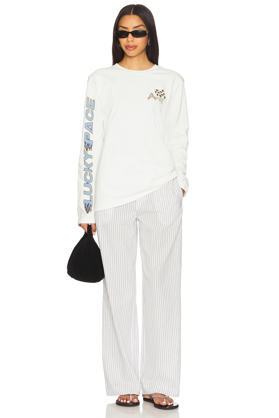 Lucky Pace Long Sleeve Logo Tee - 5