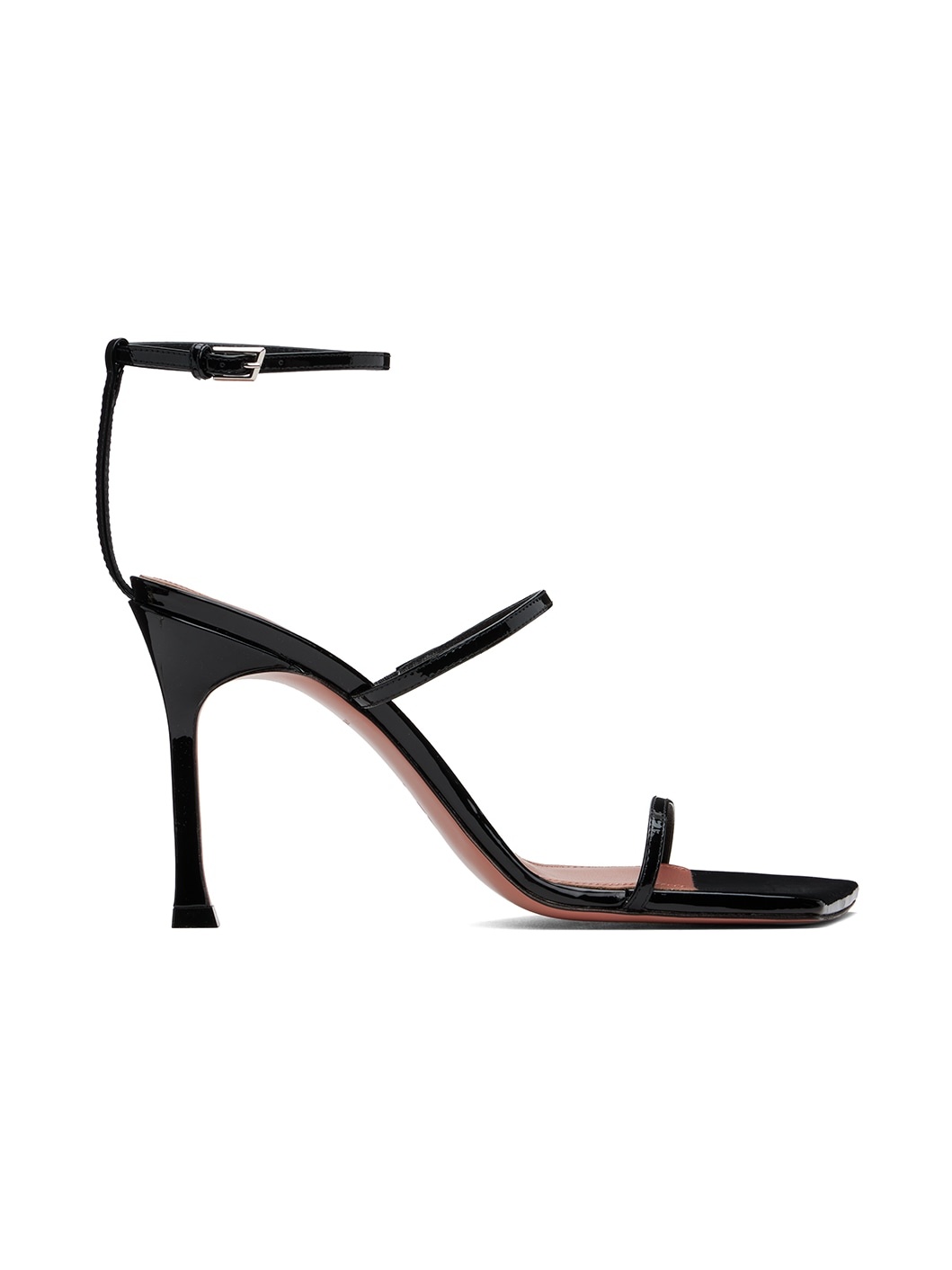 Black Maya Heeled Sandals - 1