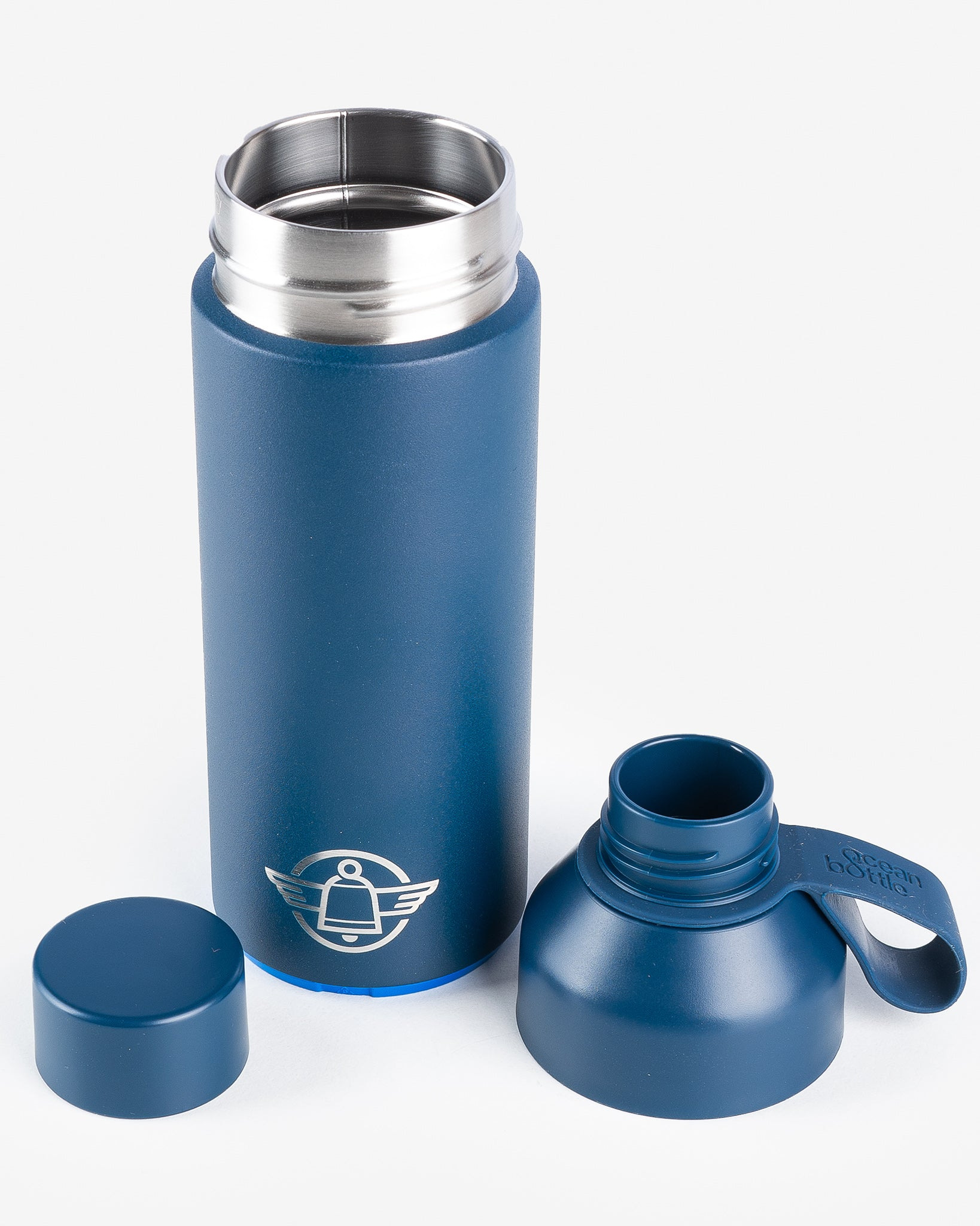 IHxOB-01-BLU Iron Heart x Ocean Bottle 500ml Stainless Steel Bottle - 5