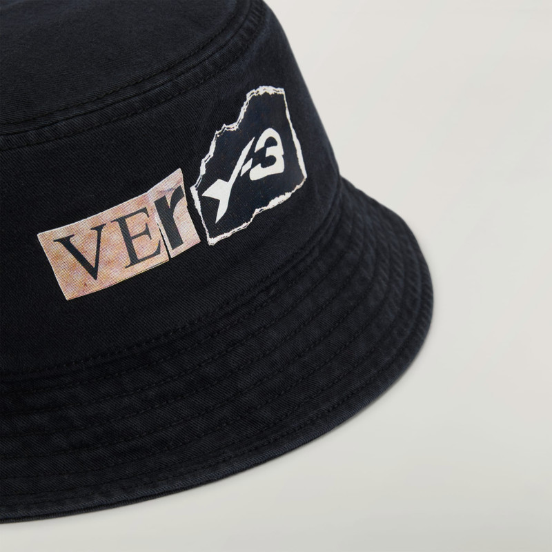 Y-3 GRAPHIC BUCKET HAT 3