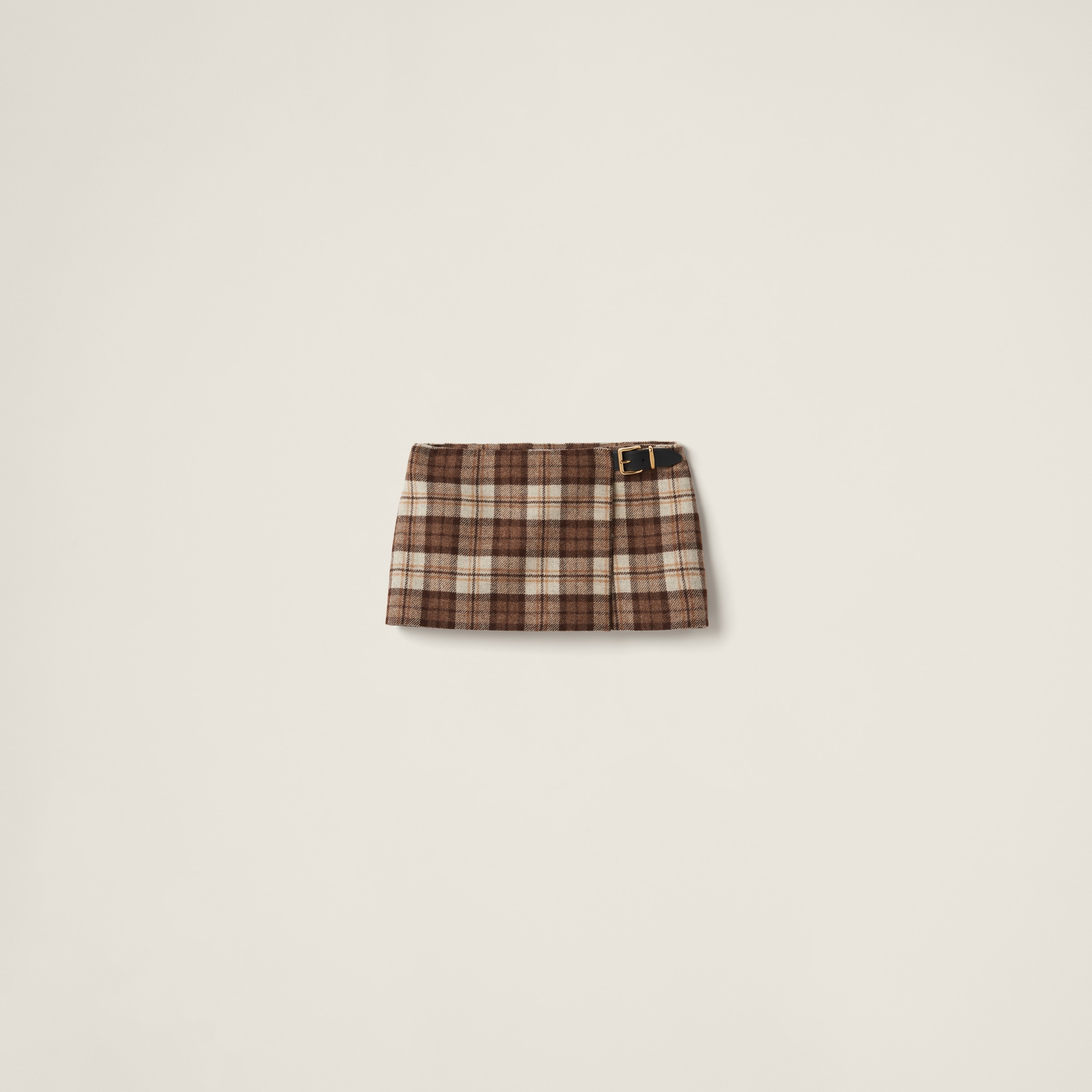 Miu Miu Check miniskirt | REVERSIBLE