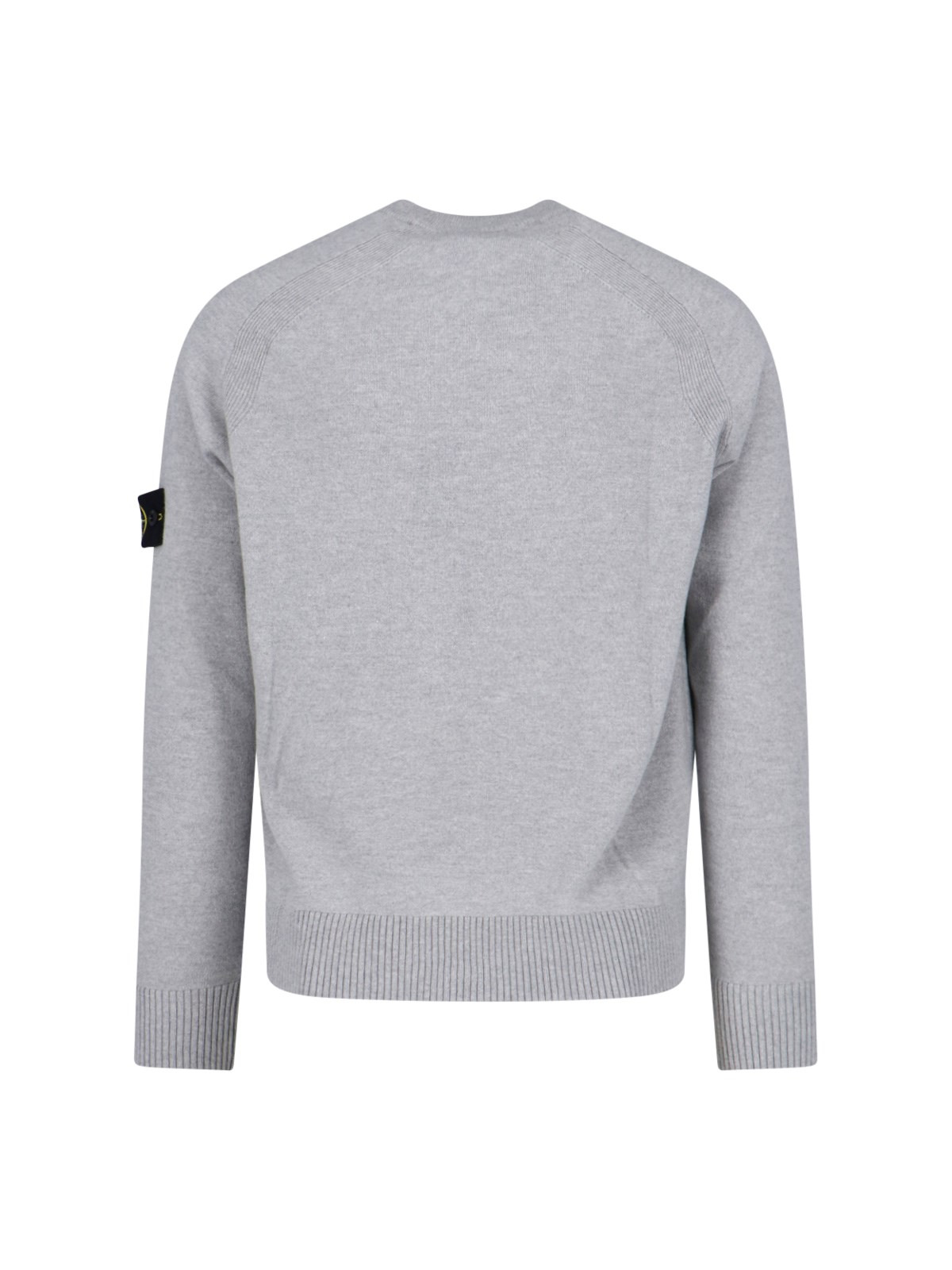 VIRGIN WOOL LOGO SWEATER - 2