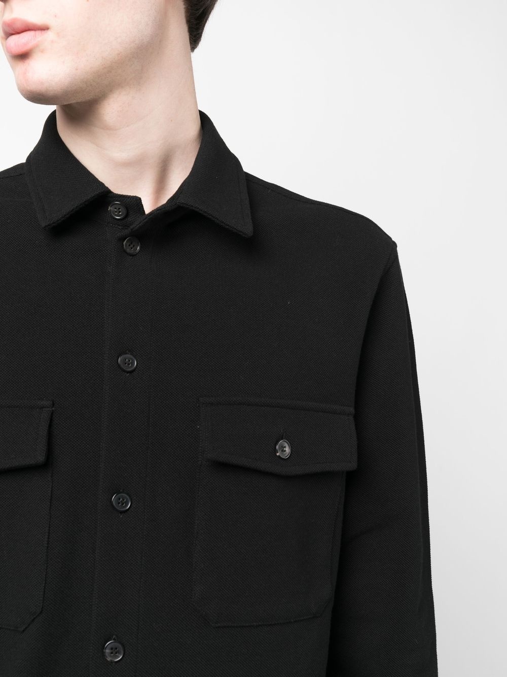 cotton long-sleeve shirt - 5
