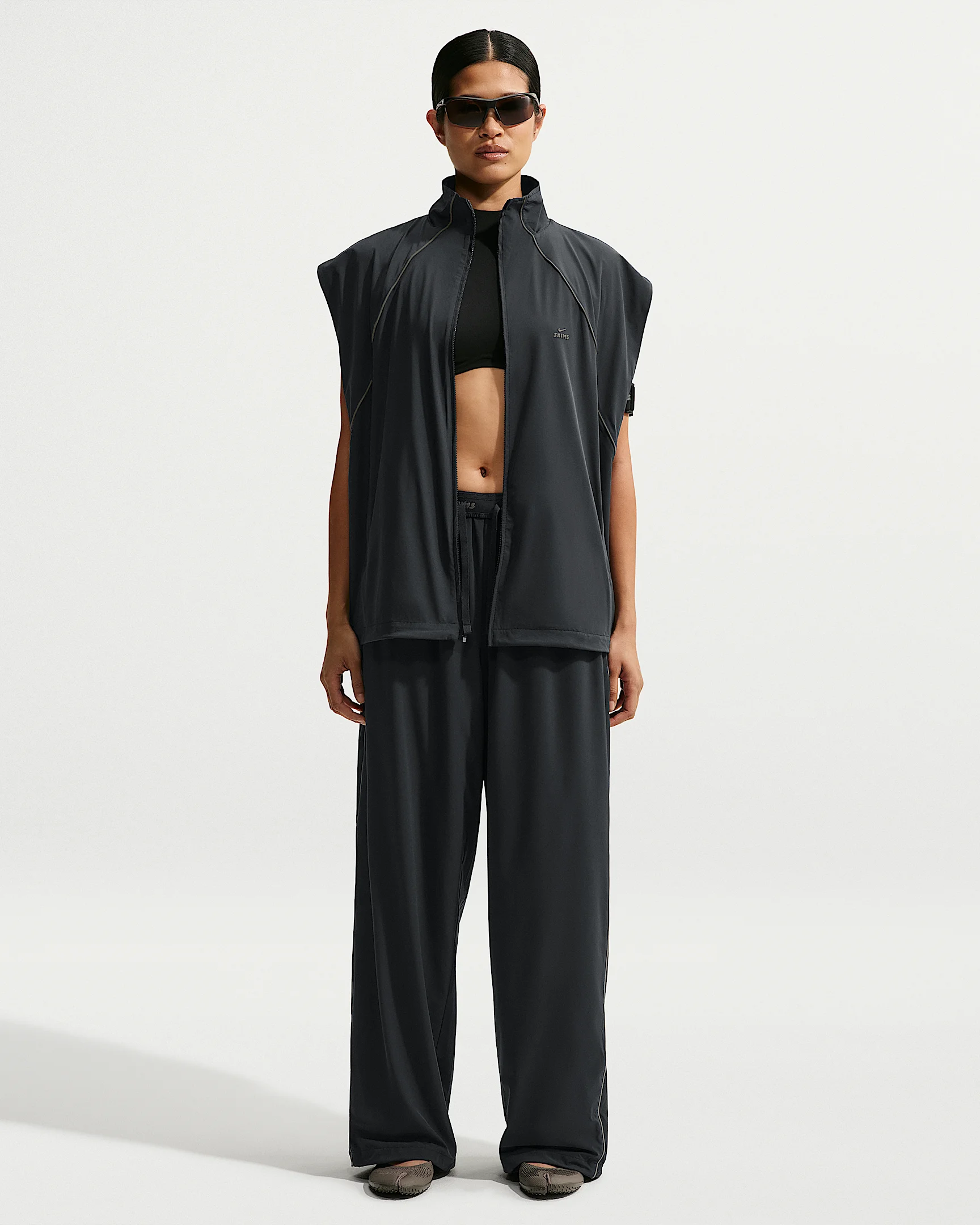 NikeSKIMS Stretch Nylon Women's Oversized Pants - 1