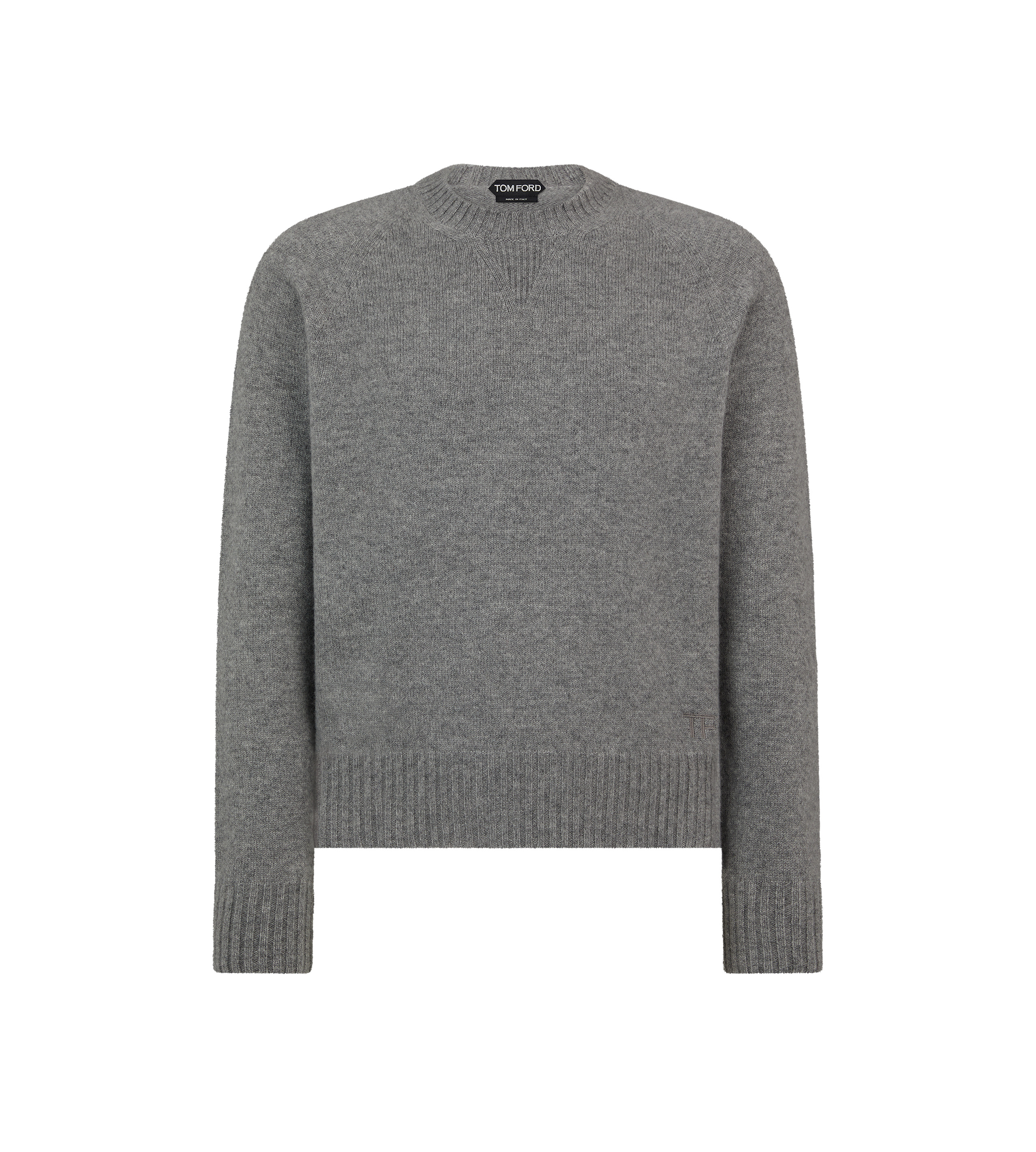 SEAMLESS CASHMERE CREW NECK - 1