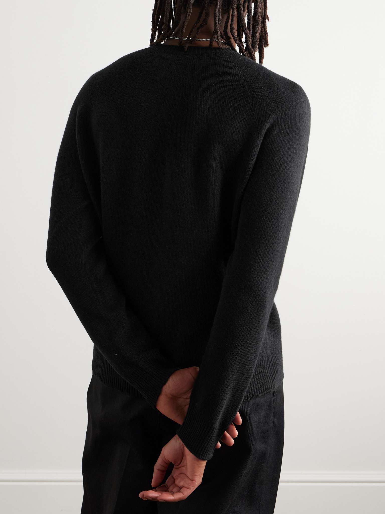 Merino Wool and Cashmere-Blend Sweater - 4