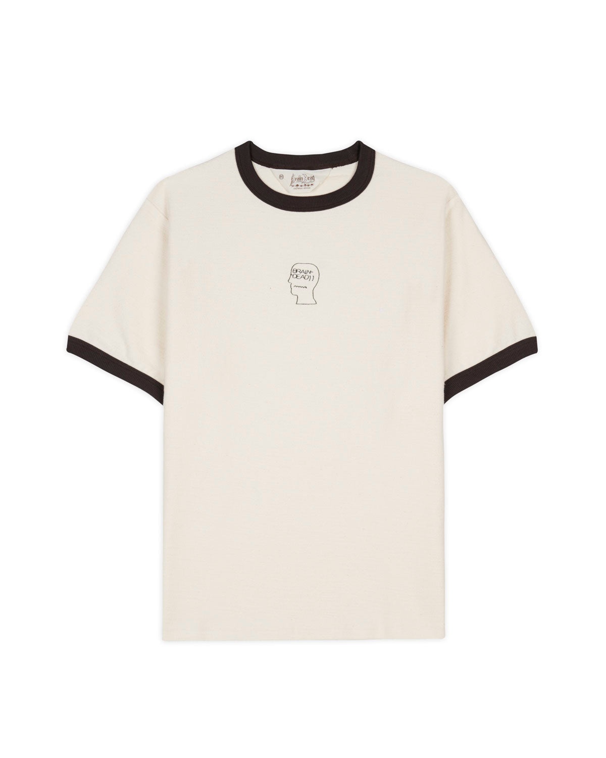 Slubby Ringer T-shirt - Natural - 1