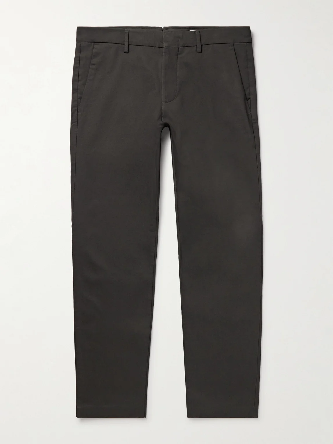 Theo 1420 Tapered Organic Cotton-Blend Twill Chinos - 1