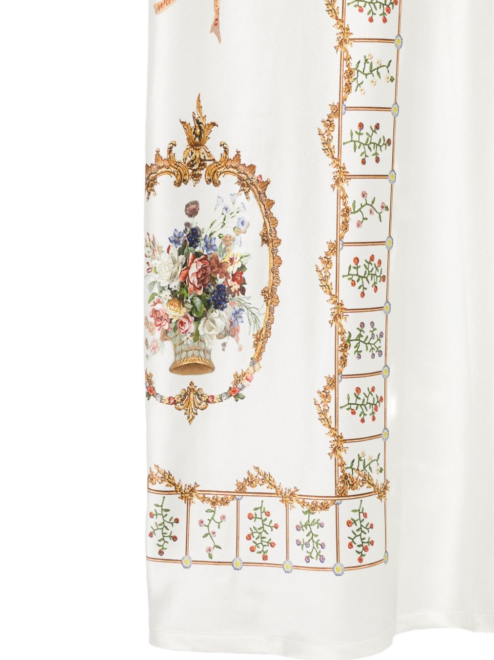 Dressing Room Drama floral-print bow trousers - 3