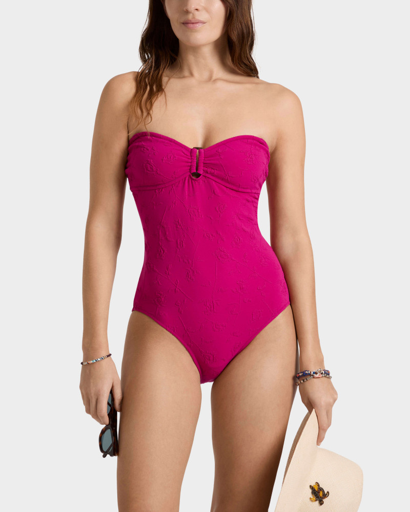 Vilebrequin WOMEN JACQUARD ONE-PIECE SWIMSUIT ROSES outlook