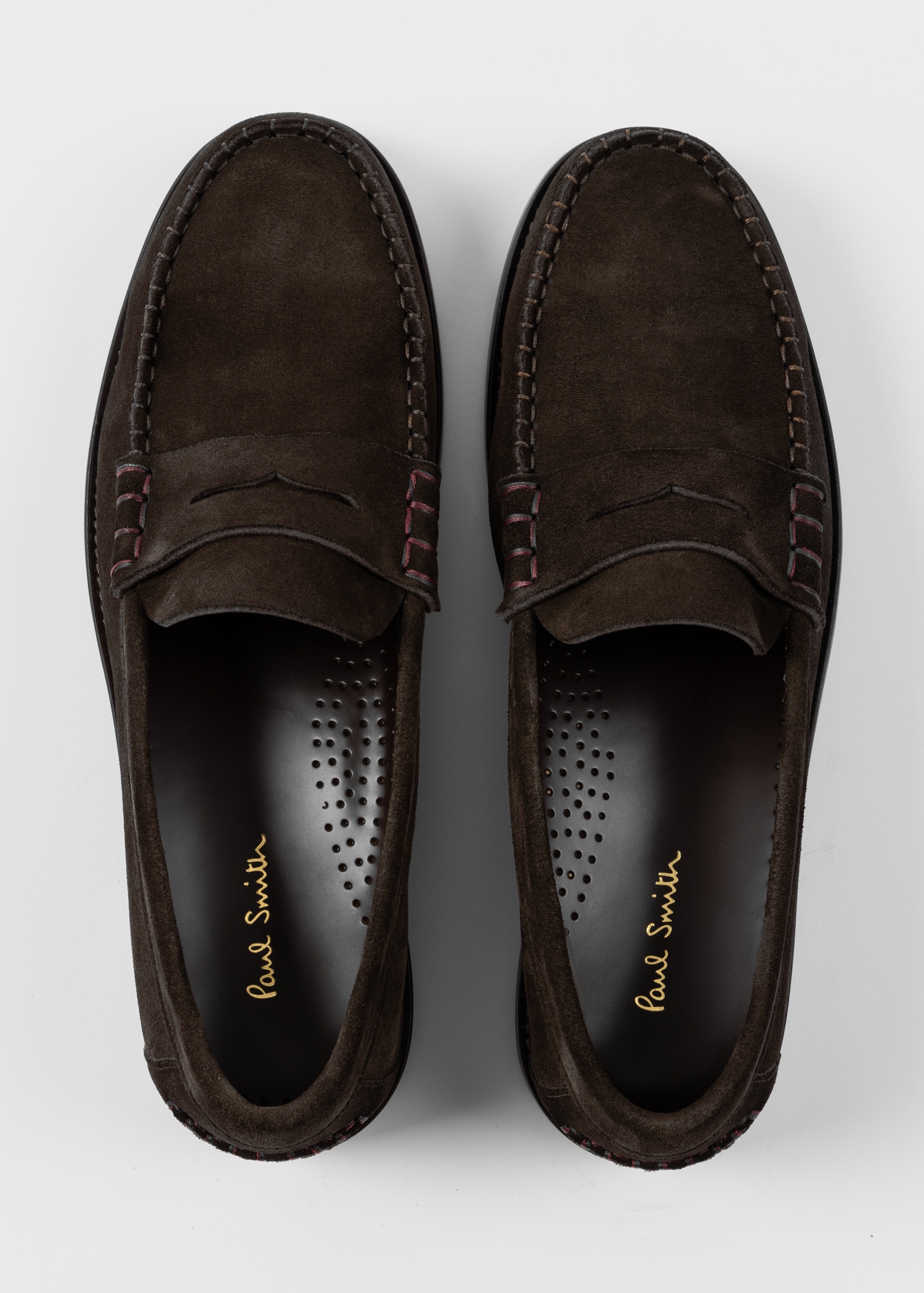 Brown Suede 'Lido' Loafers - 3