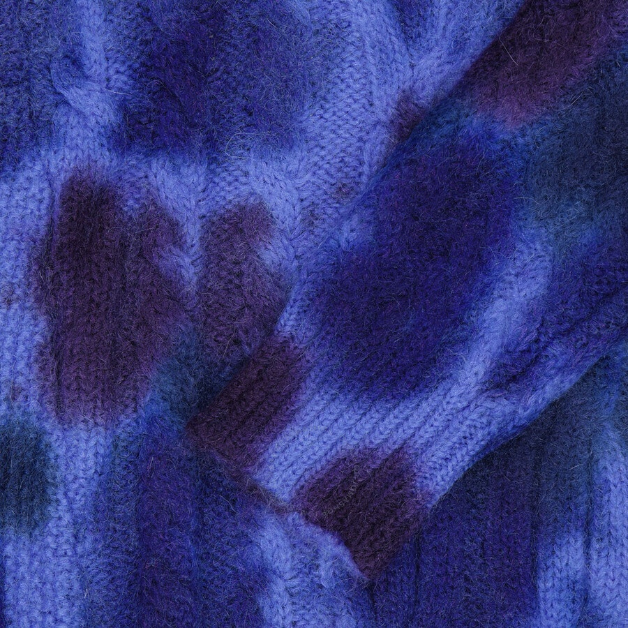 Moncler Maglione Tie-dye Turtleneck Jumper, Size Large - 7