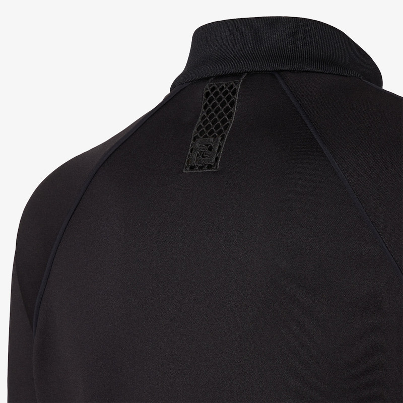 Sweatshirt Black technical cotton sweatshirt 3