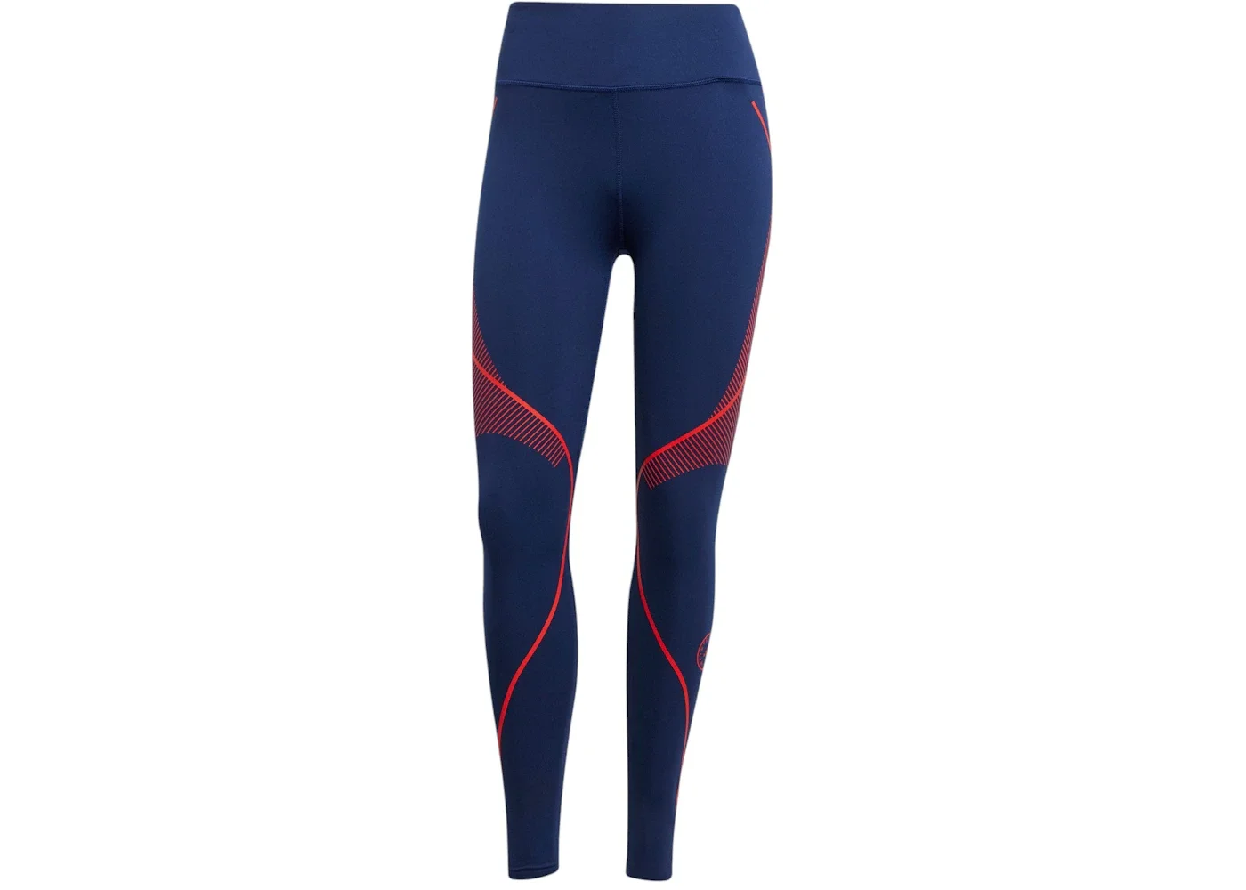 adidas Women's Truepace Leggings Team Navy Blue 2 - 1