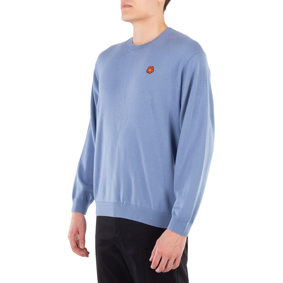 Kenzo Flower Applique Long Sleeve Sweater - 4