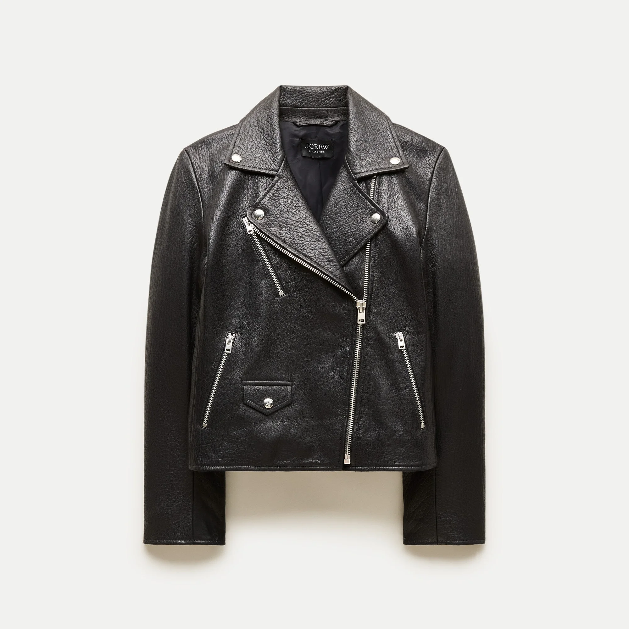 Collection leather moto jacket - 1
