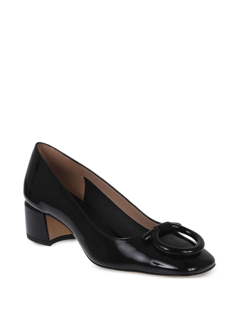 FERRAGAMO mara buckle leather pumps outlook