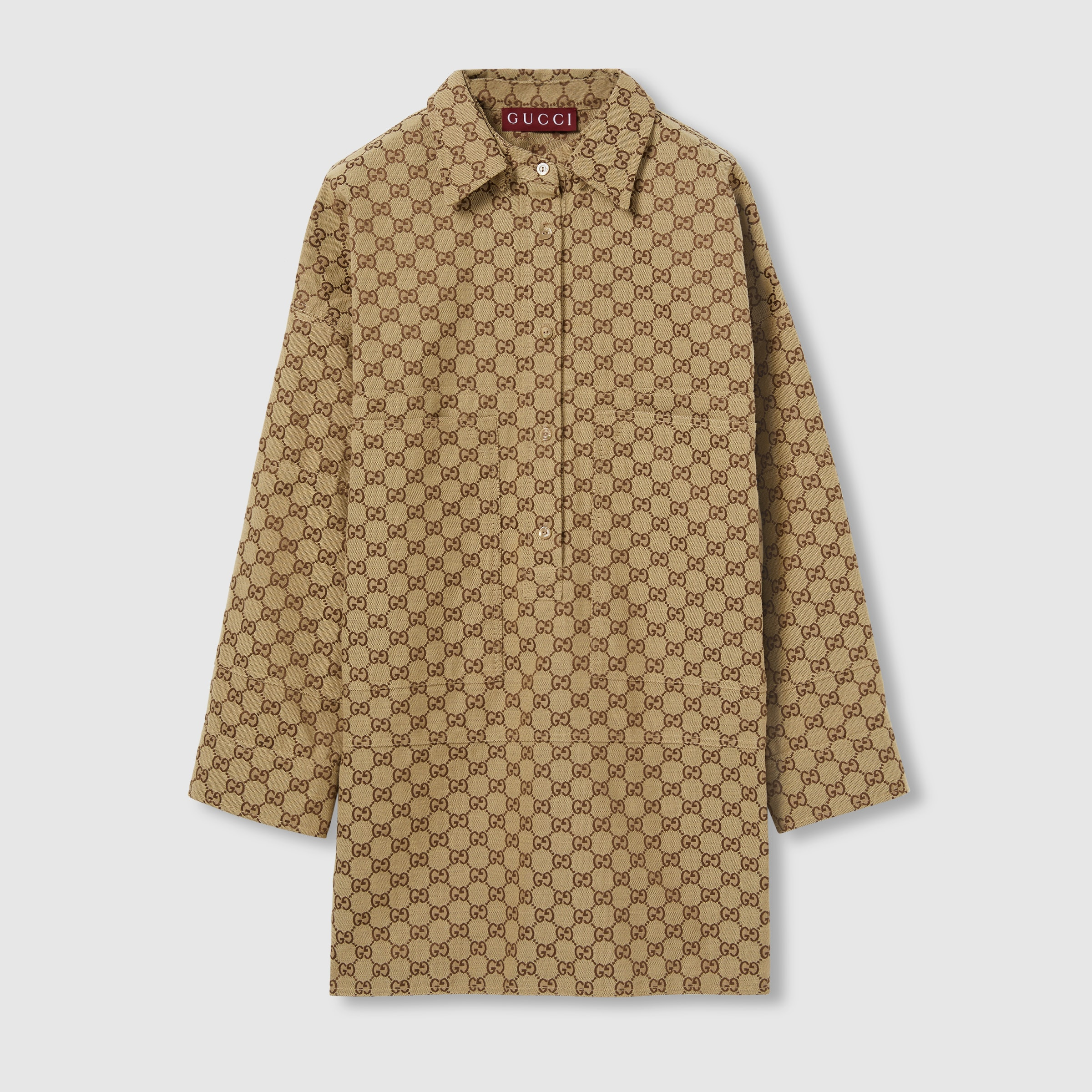 GG canvas shirt - 1