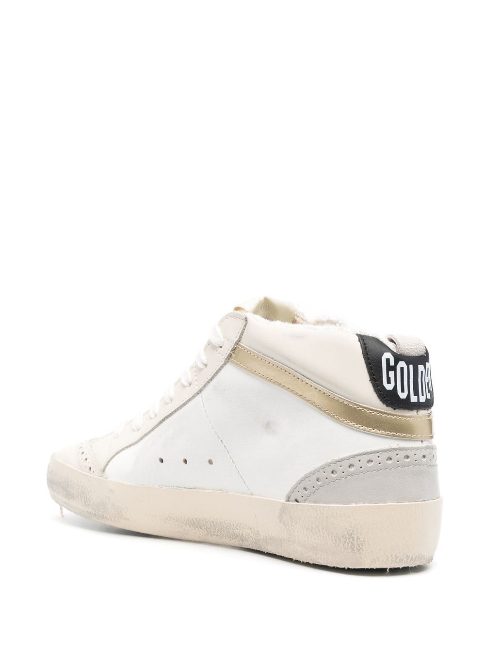 Mid Star "Light Grey/Gold" sneakers - 3
