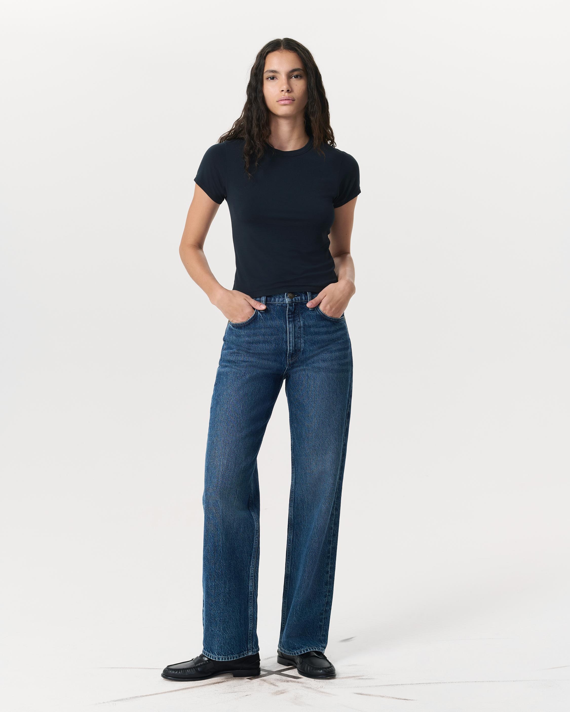 Shea Relaxed Straight Jean
Lightweight Rigid Denim - 2