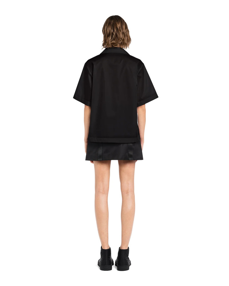 Re-Nylon Gabardine short-sleeved shirt 4
