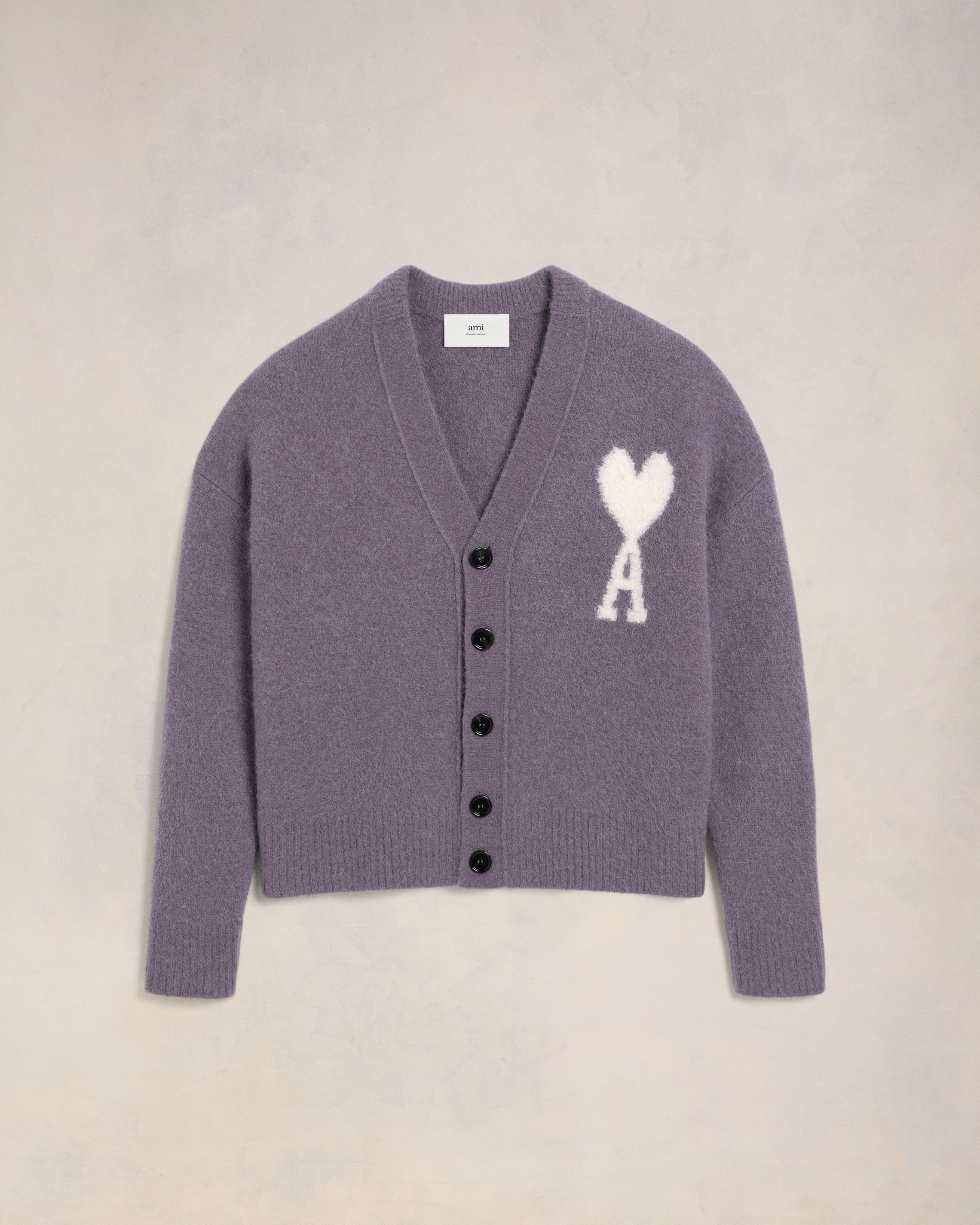 OFF-WHITE AMI DE COEUR CARDIGAN - 1