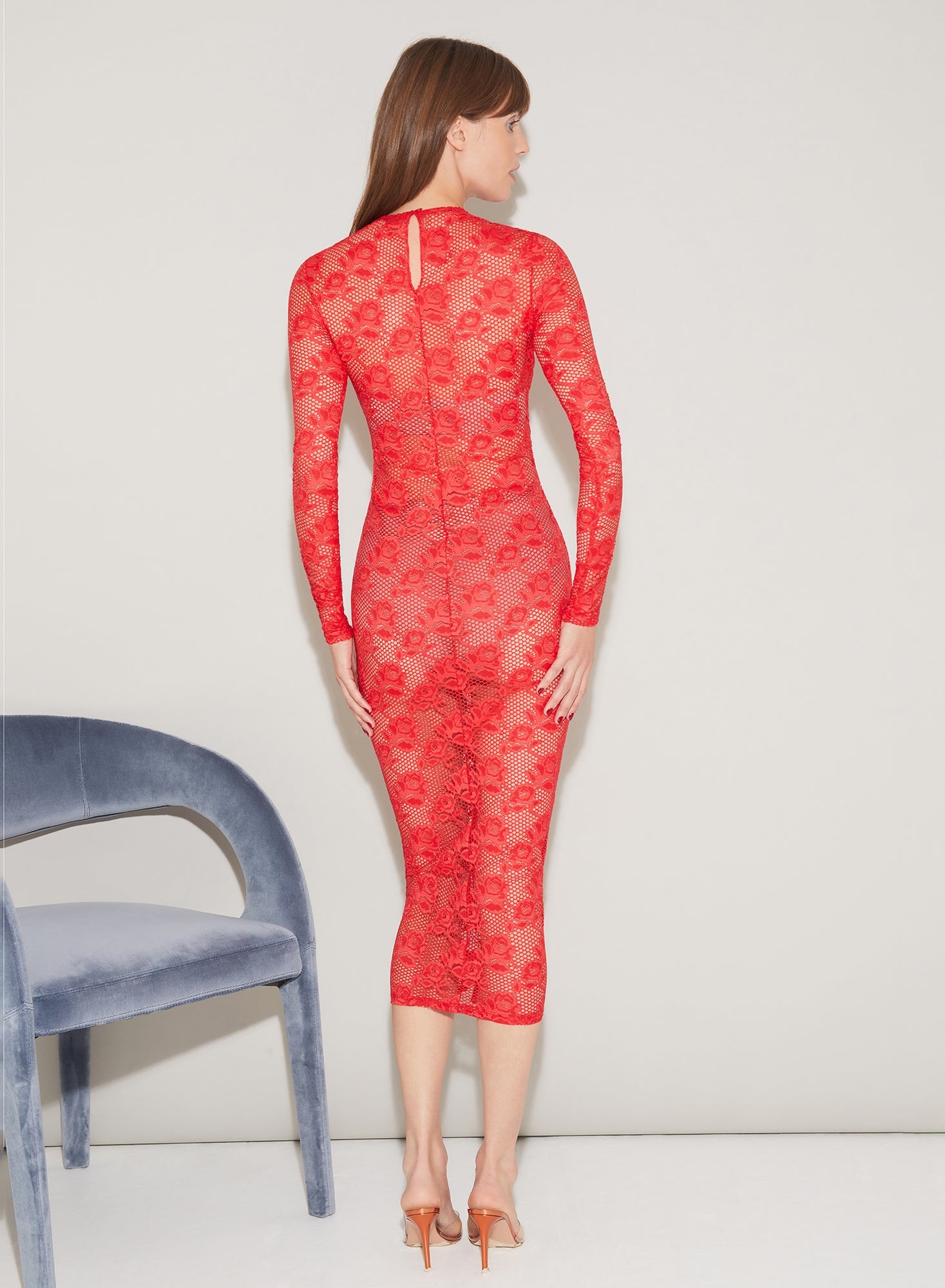 Rosalia Lace Long Sleeve Dress - 6
