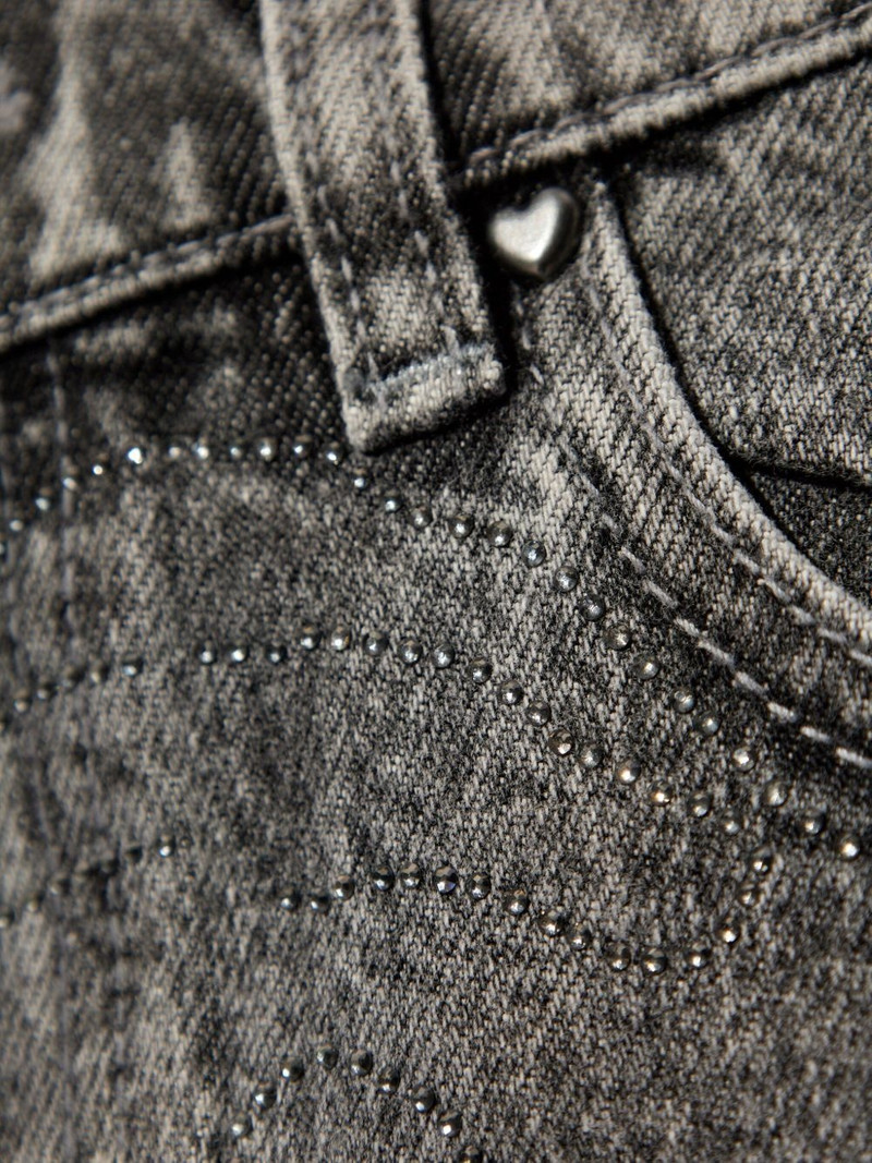 acid-wash denim shorts 5