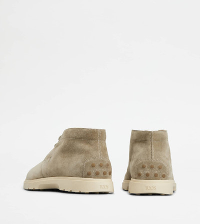 Tod's DESERT BOOTS IN SUEDE - BROWN outlook