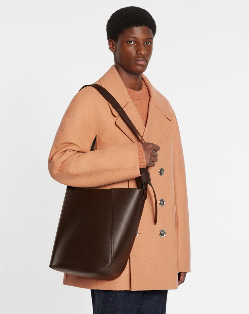 LEATHER MM HOBO TIE BAG 7