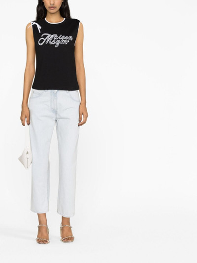 MSGM straight-leg cropped jeans outlook
