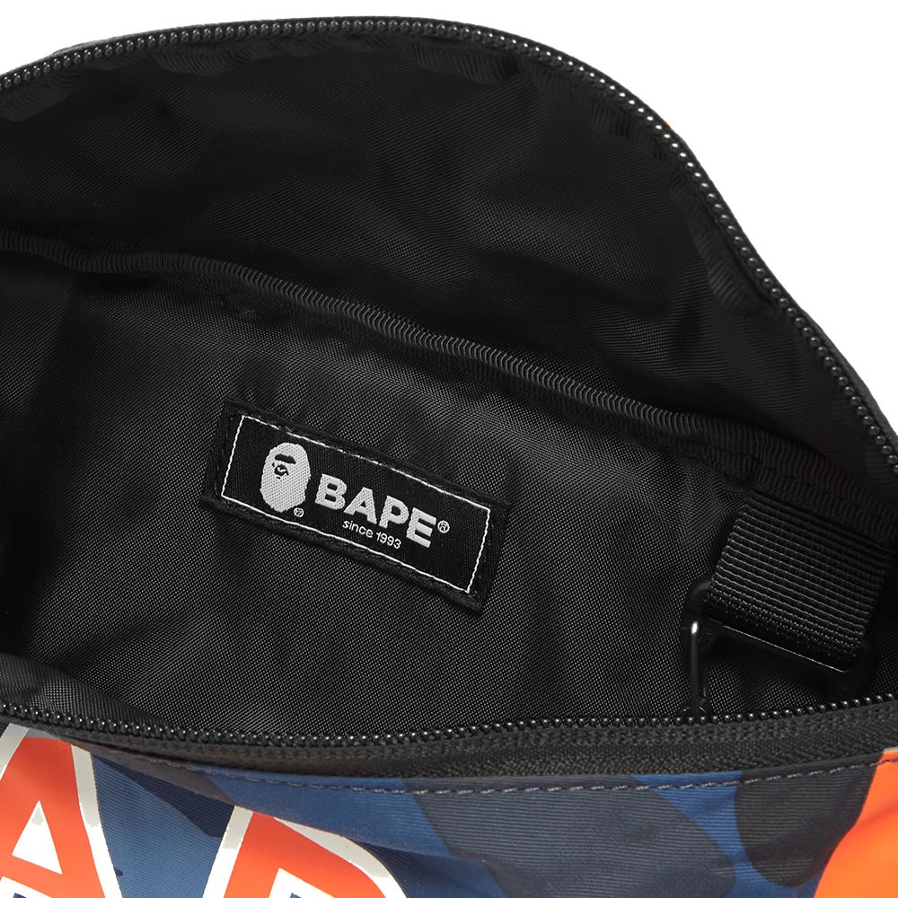 A Bathing Ape Colour Camo Waist Bag - 3