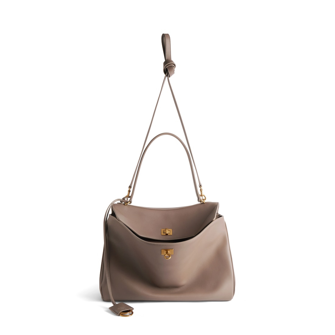 Women's Rodeo Handbag Medium in Taupe - 4