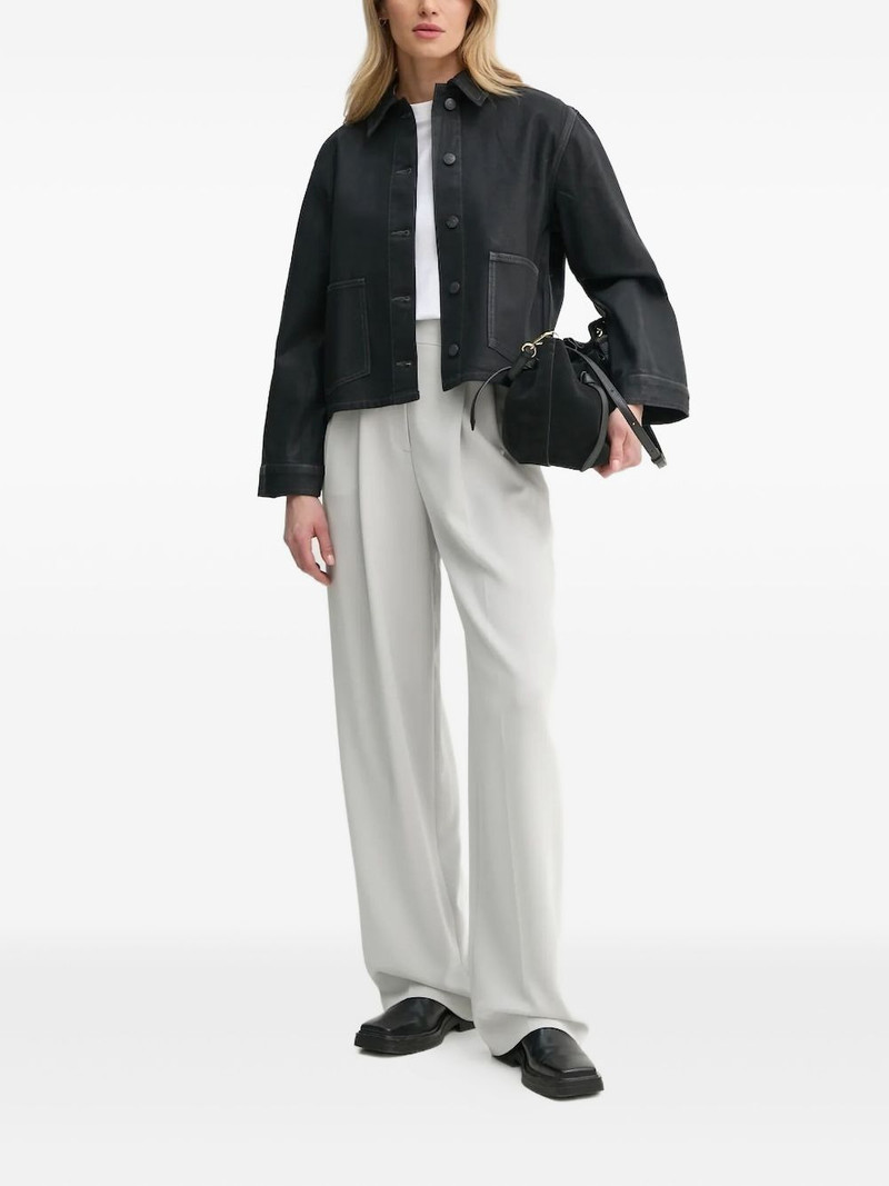 SAMSØE SAMSØE button-fastening pocket jacket outlook