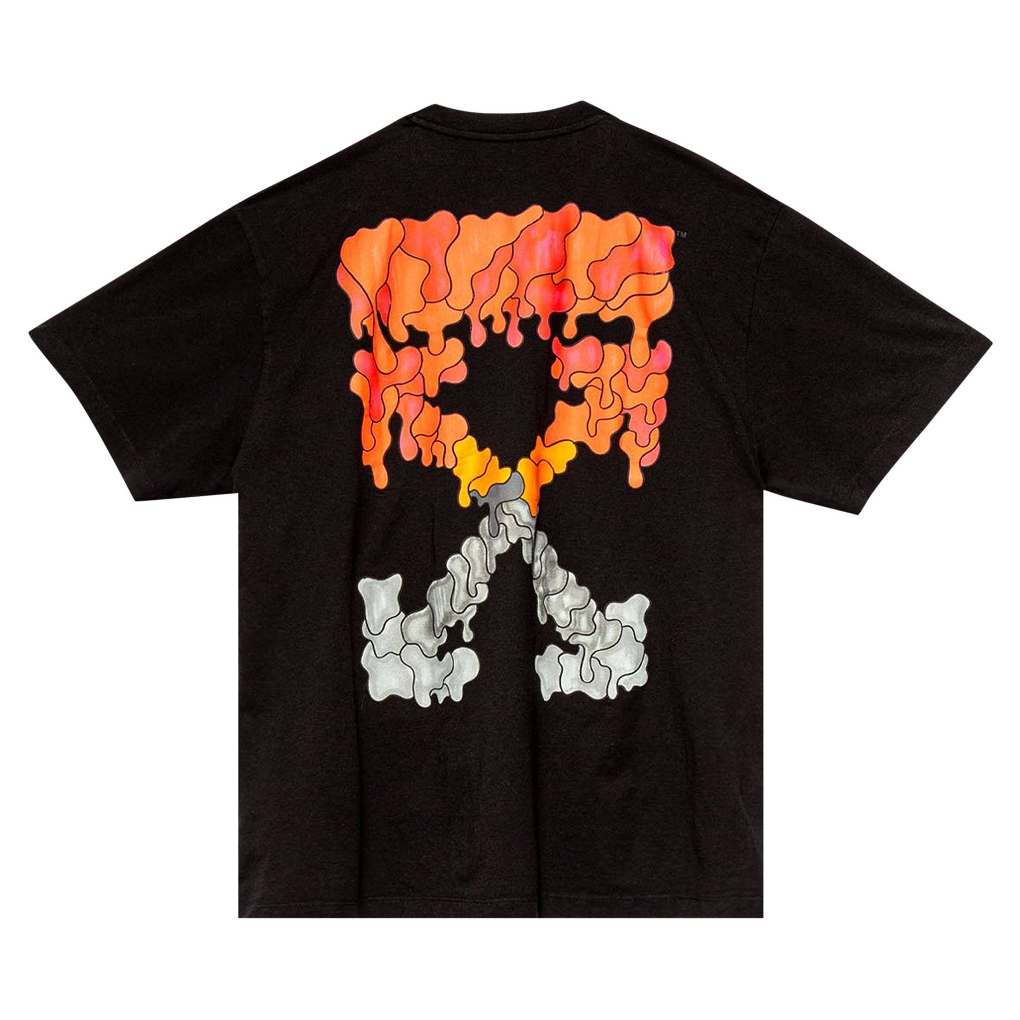 Off-White Red Marker Over Tee 'Black' - 2