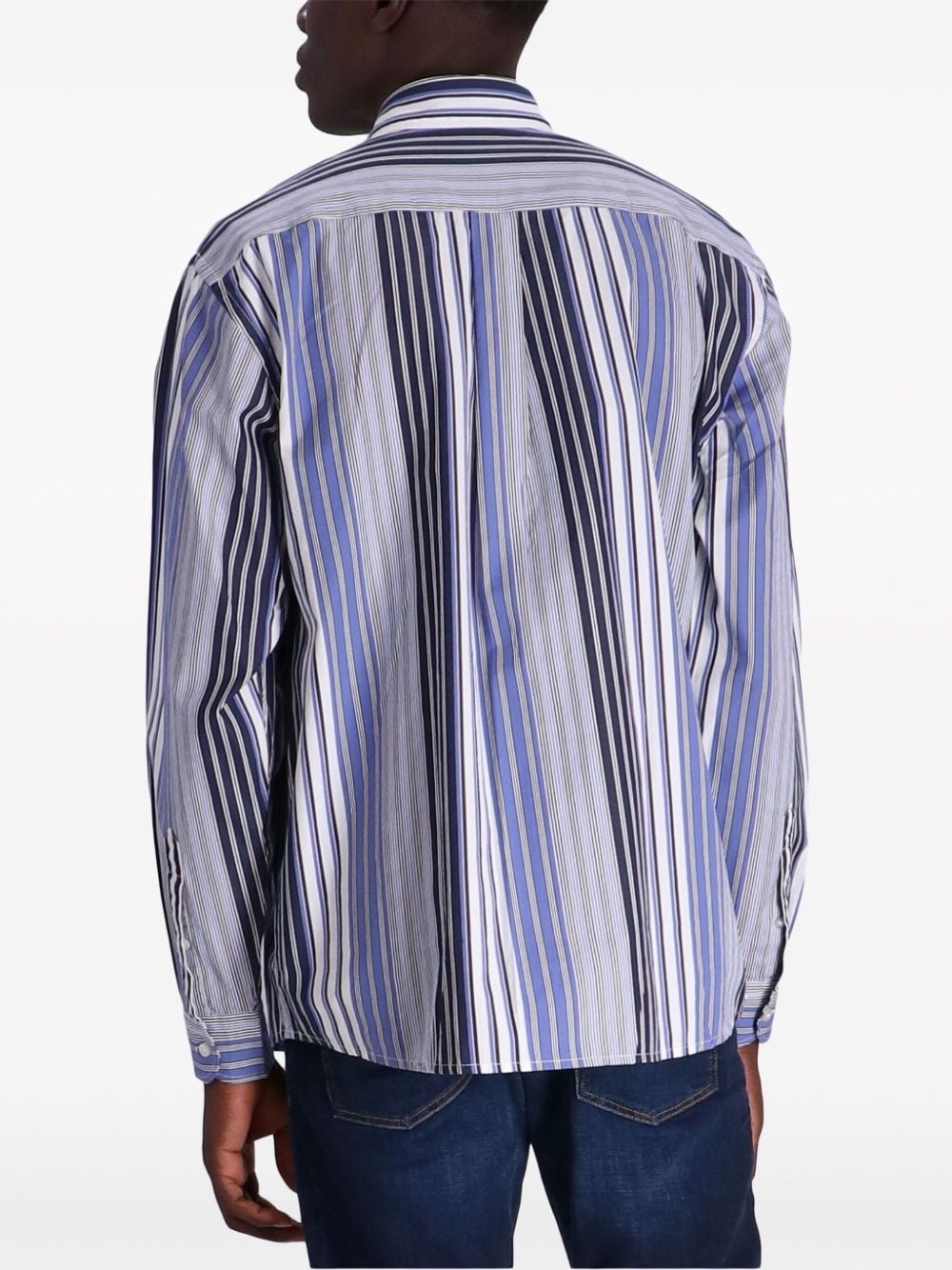 Lambey striped cotton shirt - 4