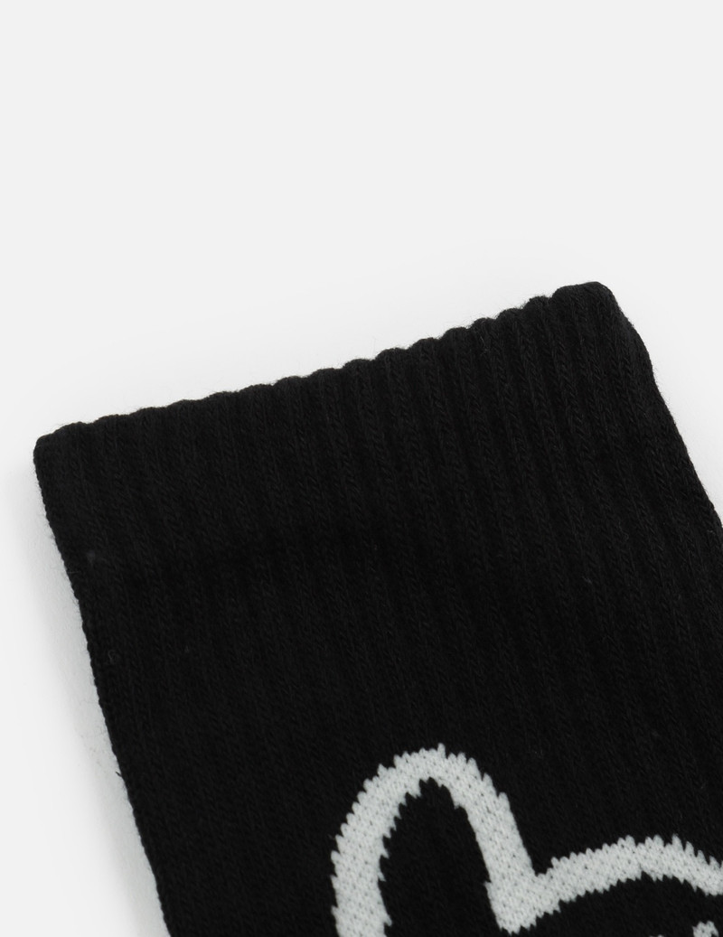 SEAGULL AND LOGO JACQUARD MID SOCKS 3