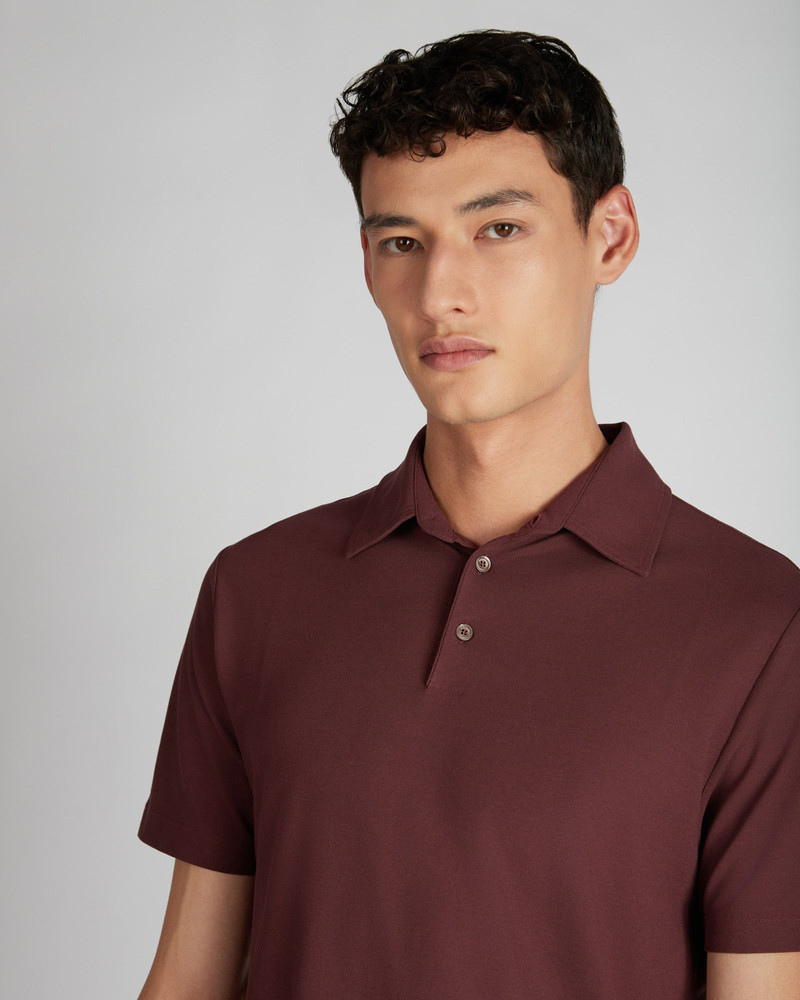 Slim-fit organic IceCotton polo shirt 4