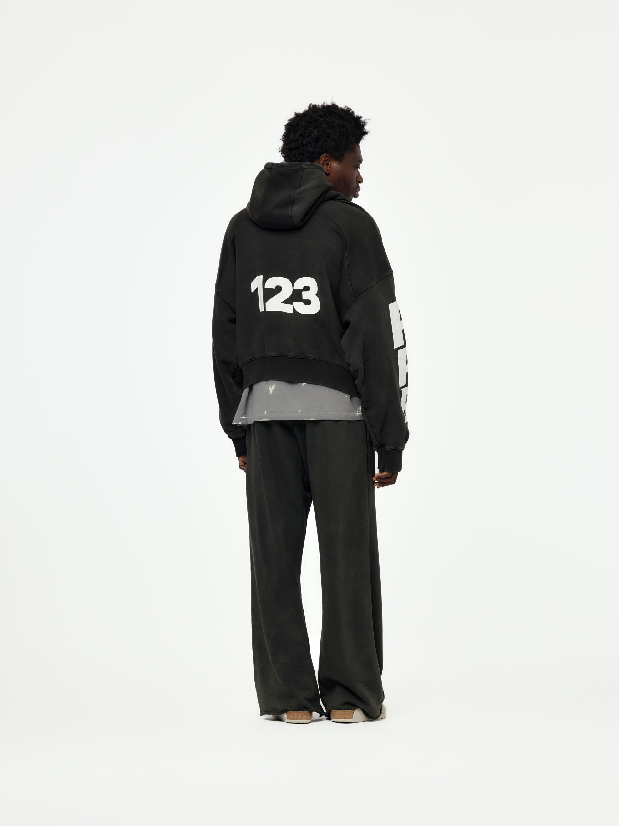 USO-123 CVA ZIP HOODIE (MECHANIC BLACK) - 5