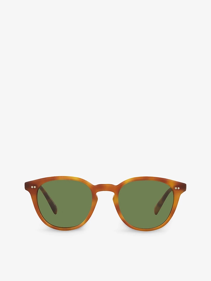 OV5454SU Desmon Sun round-frame tortoiseshell acetate sunglasses - 1