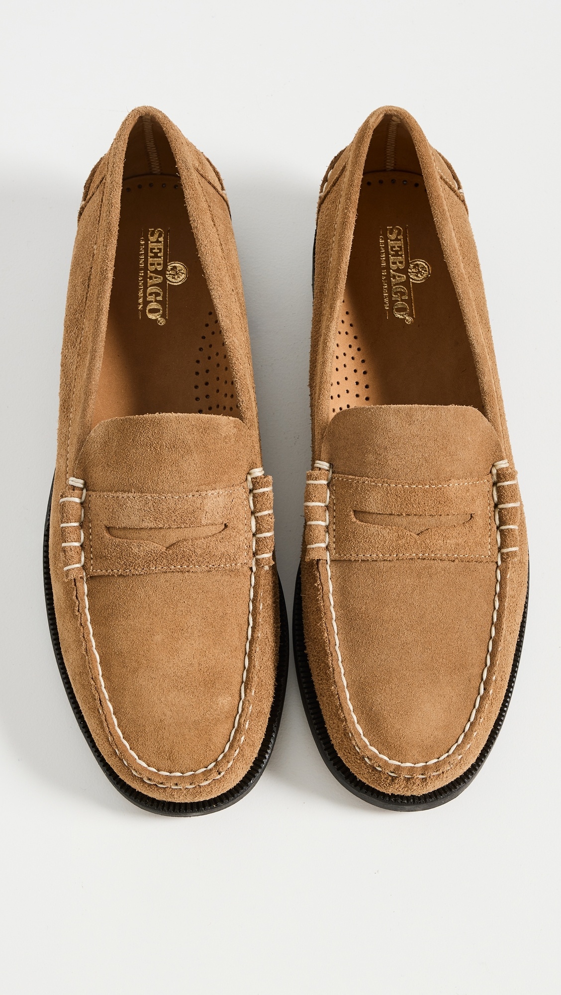 Classic Dan Flesh Out Suede Loafers - 3
