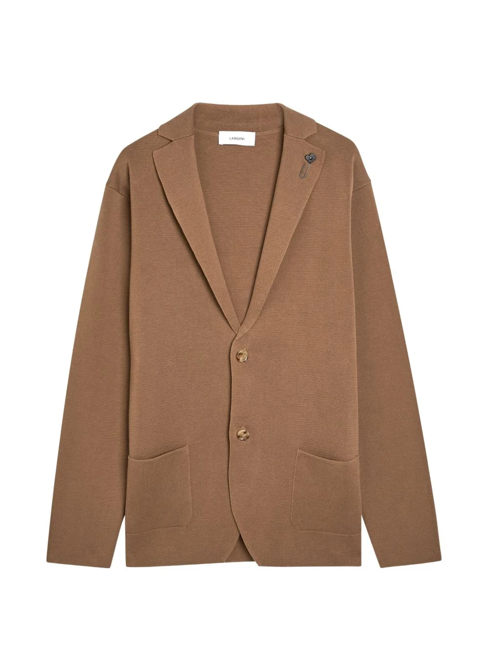 button-up cotton cardigan - 1